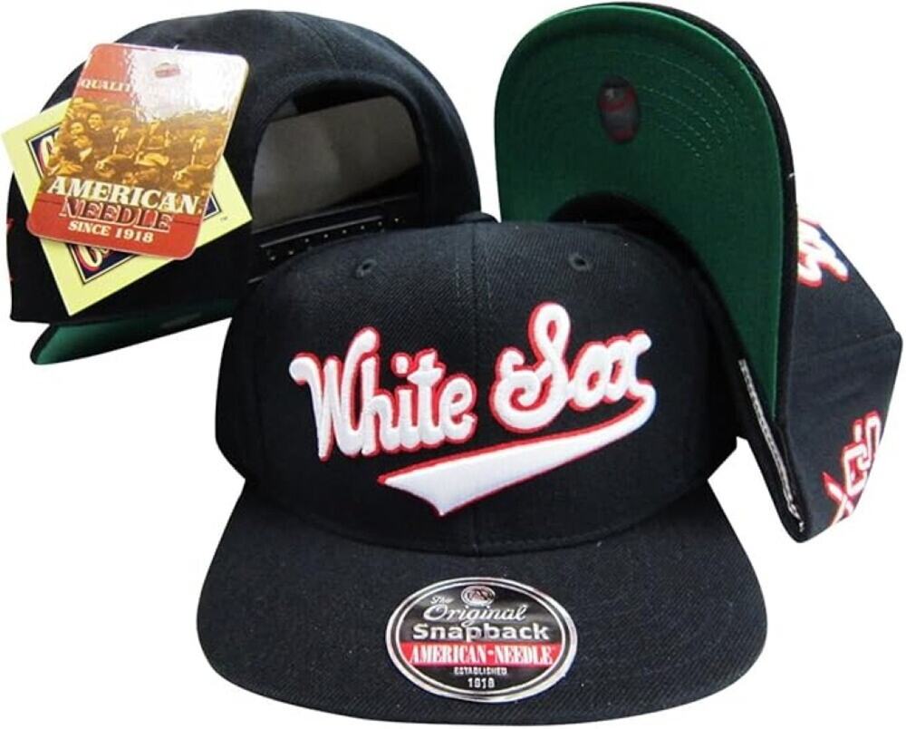 Vintage Chicago White Sox American Needle Blue Adjustable Snapback Hat/Cap - NWT